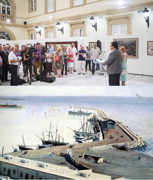 La Diputación inaugura la exposición con los fondos de la Casa de Almería de Madrid
